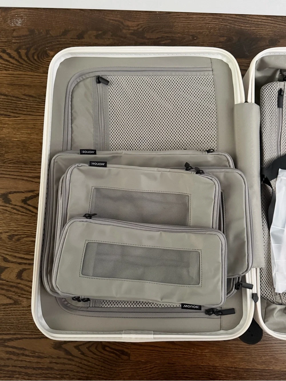 Monos Carry-On Plus in Stellar White